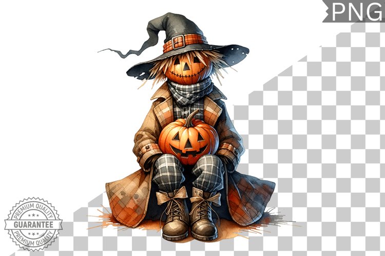 Scarecrow Clipart Image 14