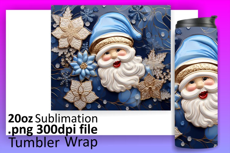 Christmas Tumbler Wrap Image 17