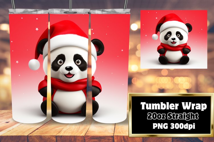 3D Cute Christmas Delight Tumbler 20oz