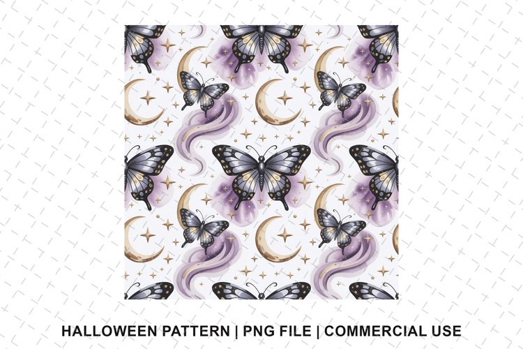 Halloween Seamless Pattern Image 15