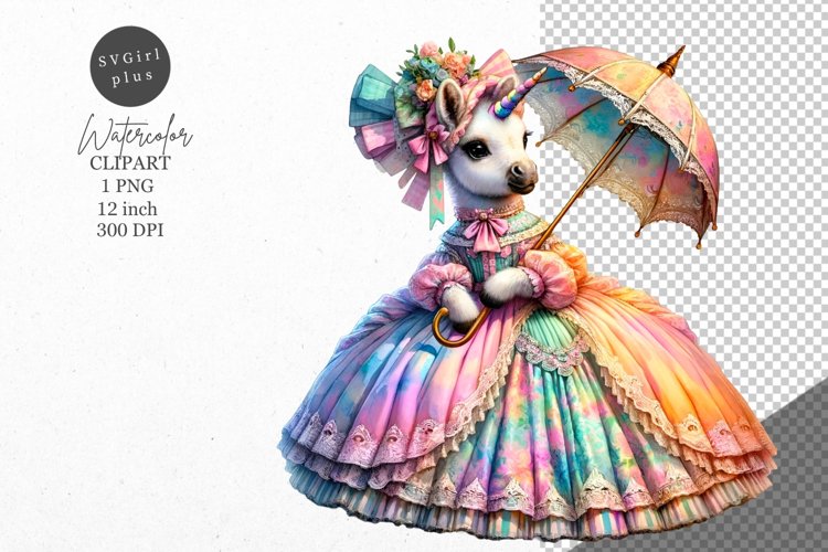 Unicorn Clipart Image 17