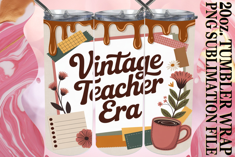 Teacher Tumbler Wrap Image 7