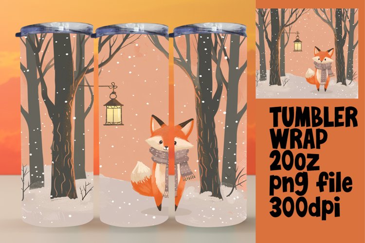 Christmas Tumbler Wrap Image 2