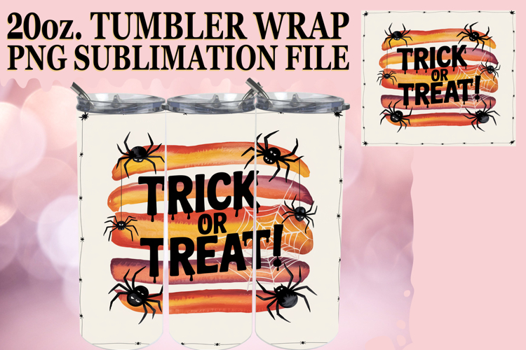 Halloween Tumbler Wrap