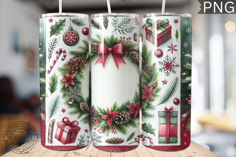Christmas Tumbler Wrap Image 23