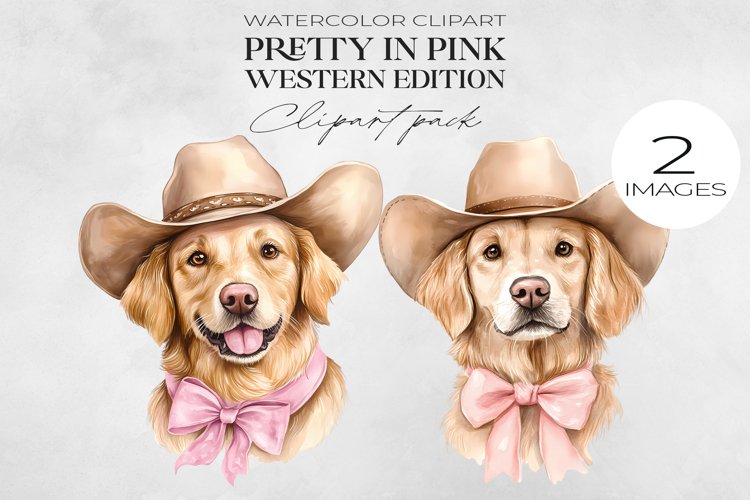 Golden Retriever Clipart Image 9