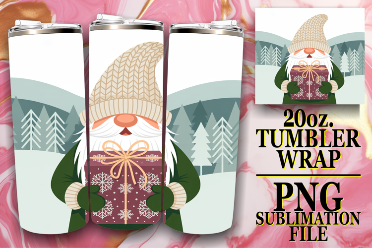 Christmas Tumbler Wrap Image 4