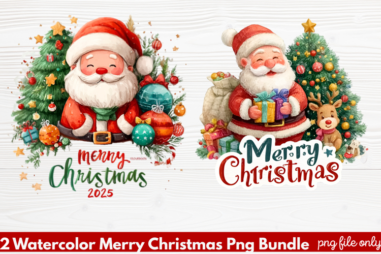 Christmas Watercolor Clipart Image 20