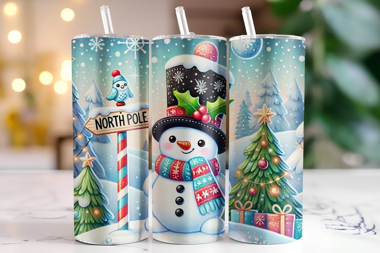 Christmas Tumbler Wrap Image 12