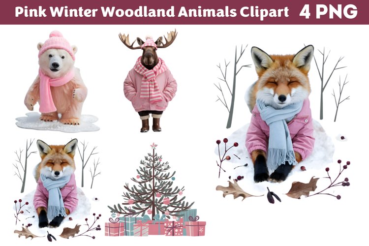 Woodland Animals Clipart Image 14
