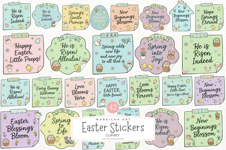 Easter Bunny Clipart Image 16