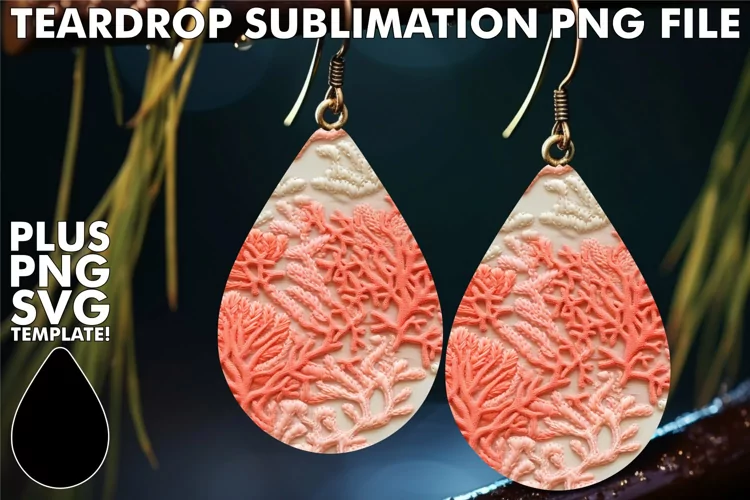 Sublimation Artistry for Earrings