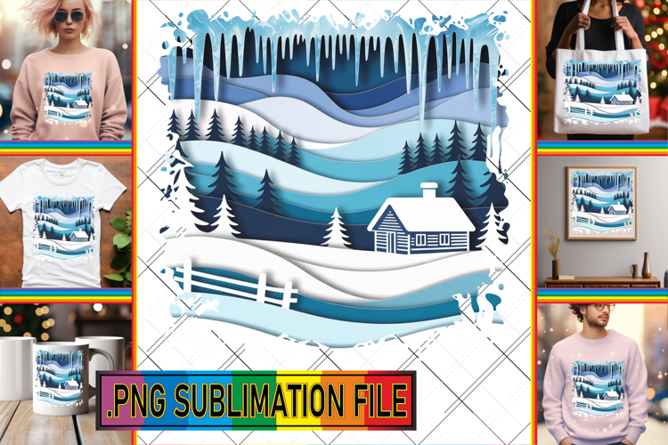 LUMINOUS TSHIRT Design Ideas, Winter