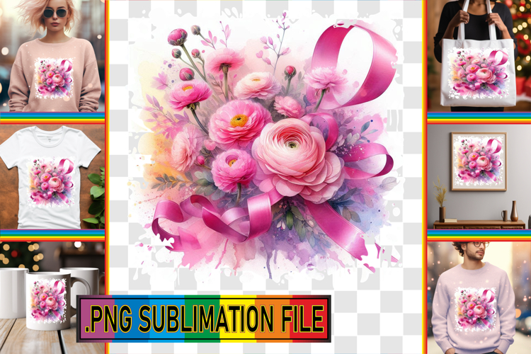 RADIANT TSHIRT Gift Ideas PNG, Flowers