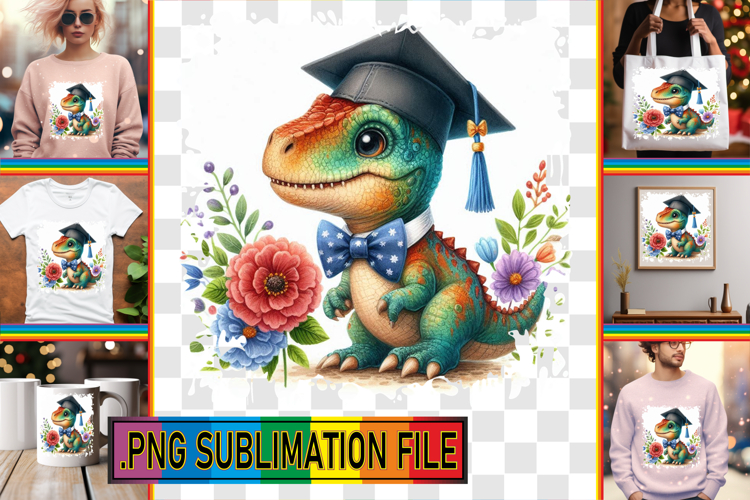 Sweet PNG Art for TSHIRTS, Dino