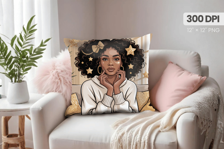 Black Girl Afro Png Image 22