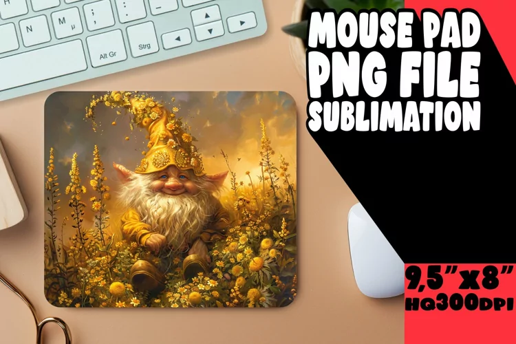 Summer Blossom Mouse Pad