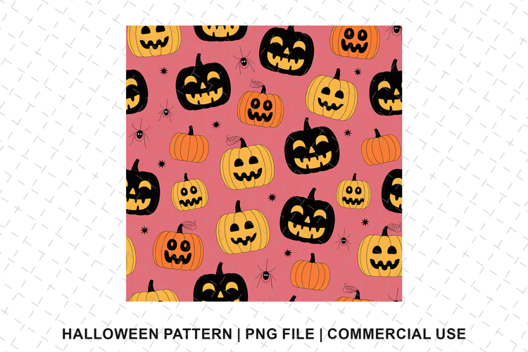 Halloween Seamless Pattern Image 19