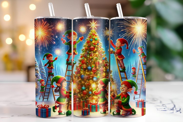 Christmas Tumbler Wrap | Sublimation