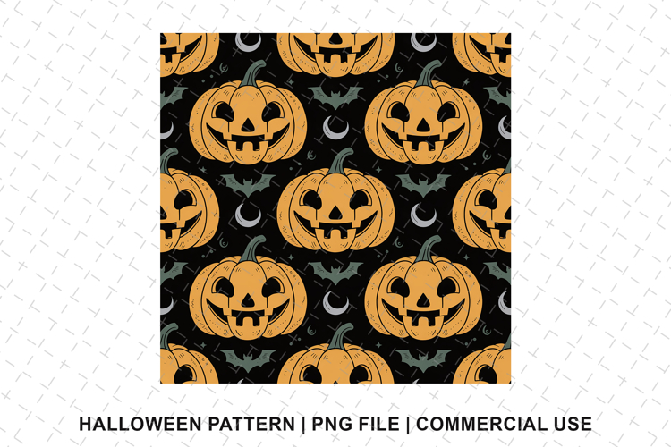 Halloween Seamless Pattern Image 17
