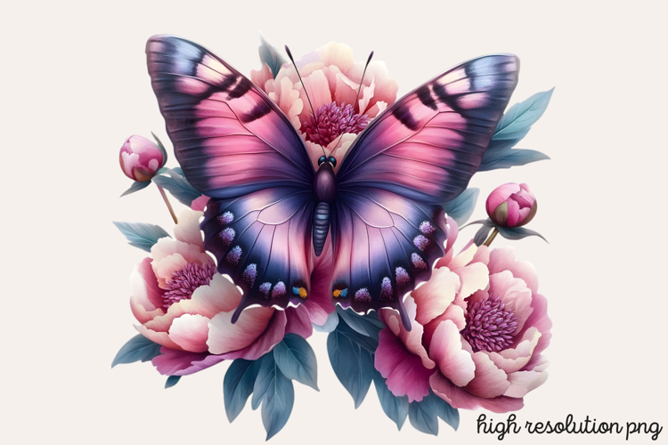 Watercolor Flowers Svg Image 3
