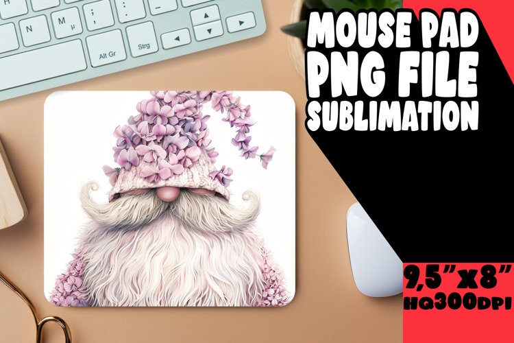 Spring Bliss Gnome Mouse Pad Assortment
