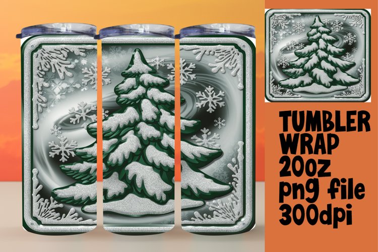 Christmas Tumbler Wrap Image 12