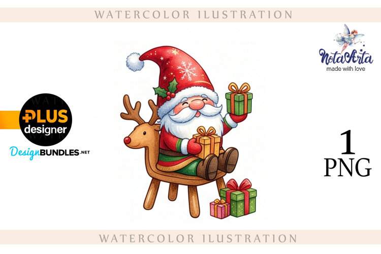 Christmas Gnome Santa example image 1