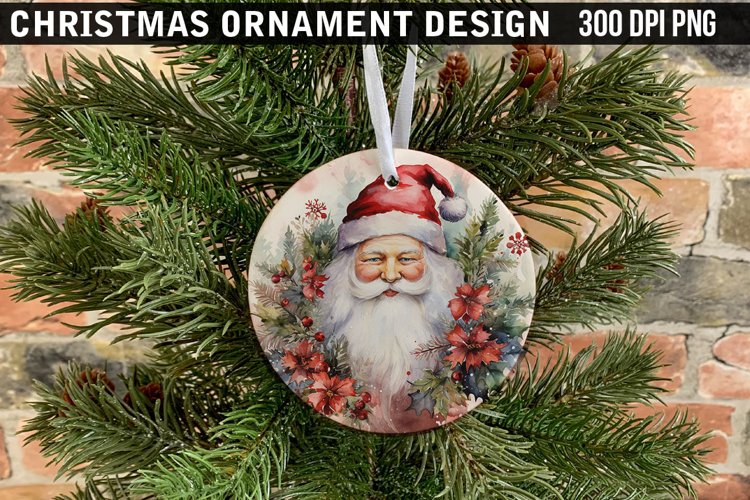 Christmas Ornament Sublimation PNG Design