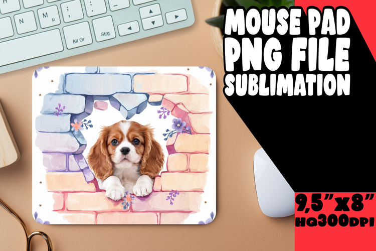 TIMELESS DESK PAD CLASSIC DESIGN, Cute Dog