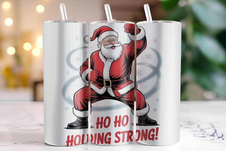 Ho Ho Holding Strong Svg | Christmas Svg | Svg Cut Files