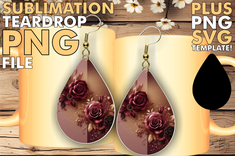 Glamorous Teardrop Earrings Design, Leopard Prints