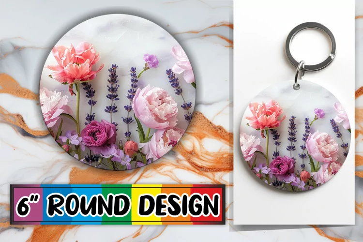 Spring Serenade - Circle Sublimate Delight Round