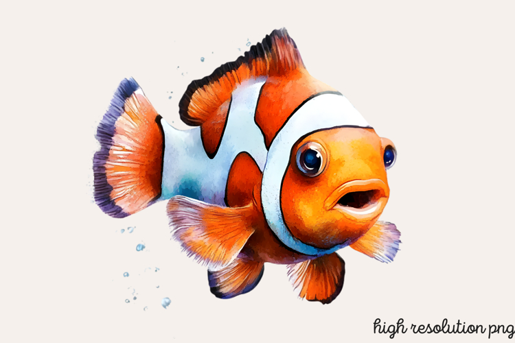 Underwater Animals Clipart PNG