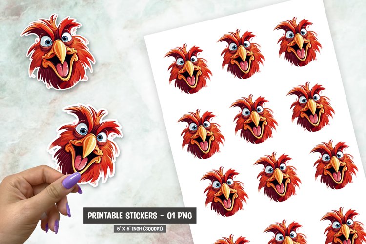 Rooster Illustration Image 9