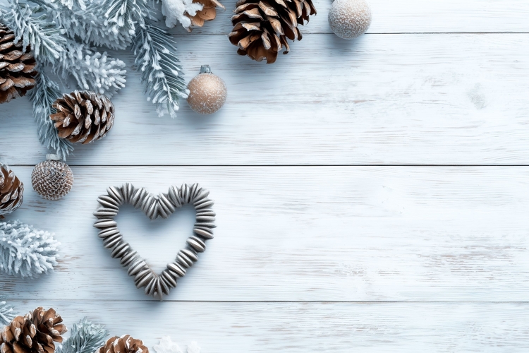 White Christmas Background Image 4