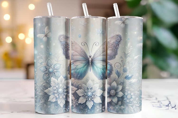 Butterfly Tumbler Wrap | Sublimation | Tumblers