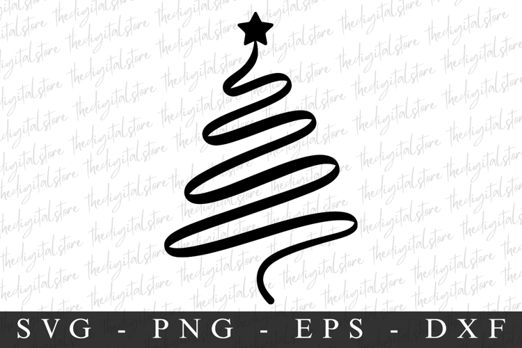 Merry Christmas Tree Svg | Christmas svg | Svg cut file