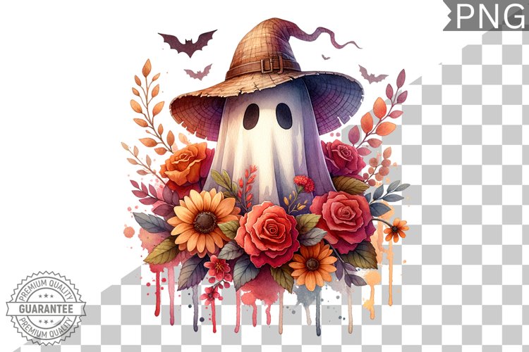 Halloween Ghost Clipart Image 15