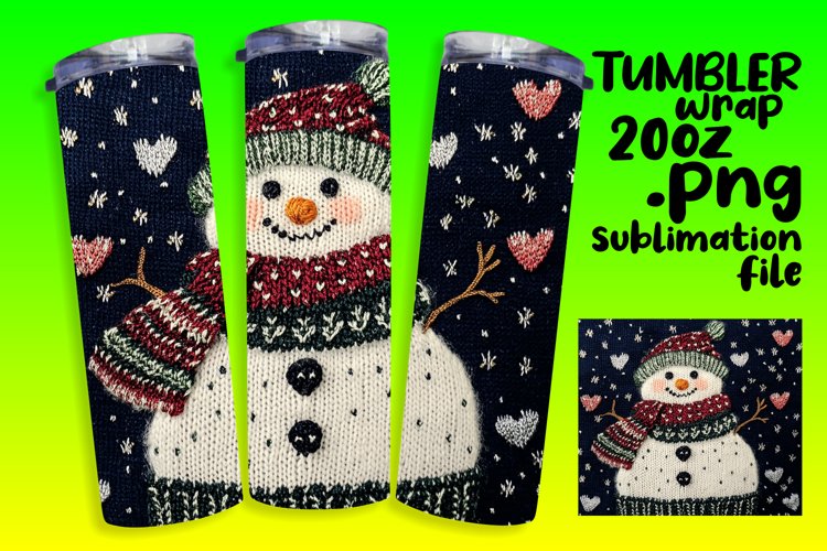 Christmas Tumbler Wrap Image 9