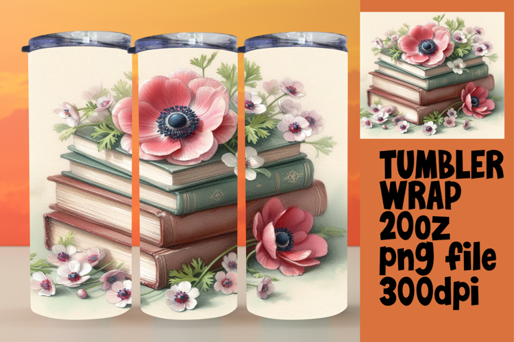 Beautiful Gift: 20oz Tumbler Wrap , Books