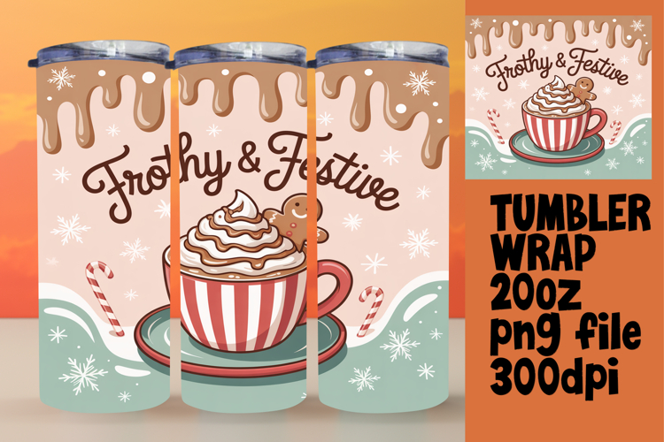 EYE-CATCHING 20oz Tumbler Design , Holiday