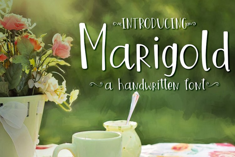 Marigold Font example image 1