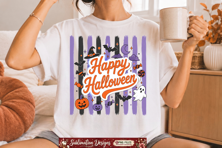 Happy Halloween,Happy Halloween T-Shirt Design,Spooky png