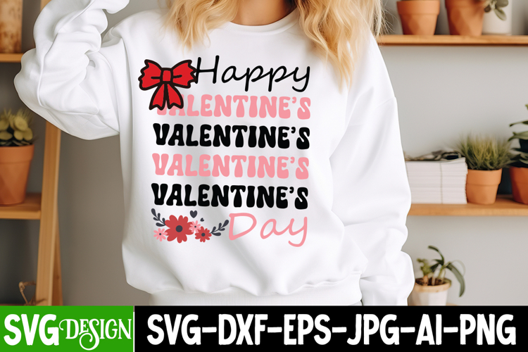 Happy Valentine’s Day SVG Design/Happy Valentine’s Day PNG