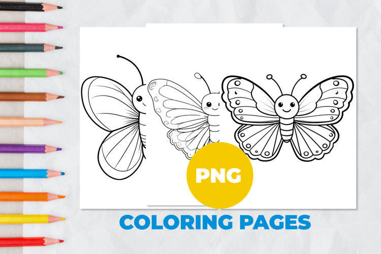 Butterfly Coloring Pages | Coloring book