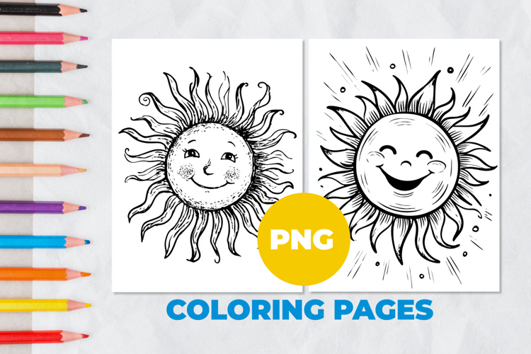 Sun Coloring Pages | Coloring book