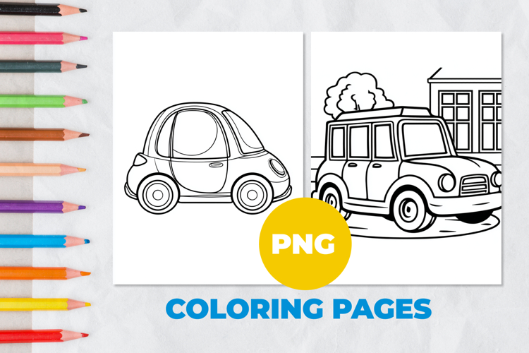 Car Coloring Pages Image 6