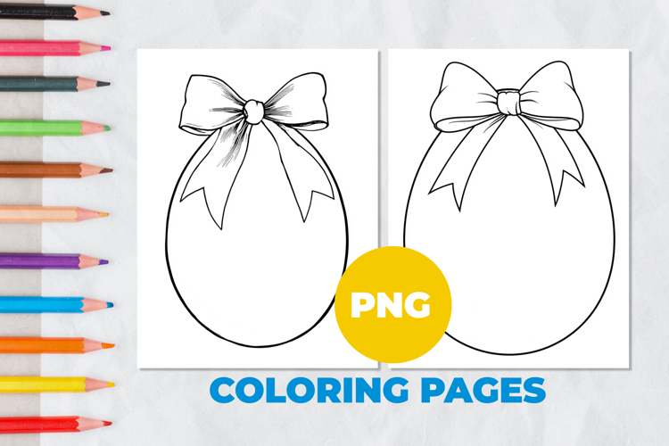 Easter Egg Coloring Pages Image 20