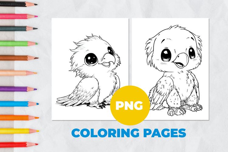 Magical pet griffon Coloring Pages | Coloring boo